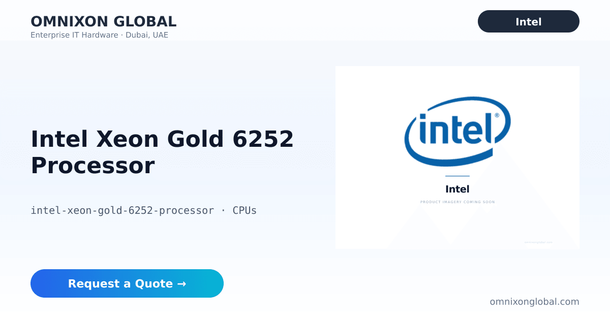 Xeon Gold 6252 | Intel CD8069504194401 | Omnixon Global