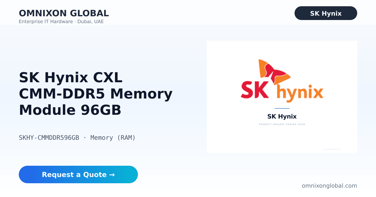 SK Hynix CXL CMM-DDR5 Memory Module 96GB | Omnixon Global