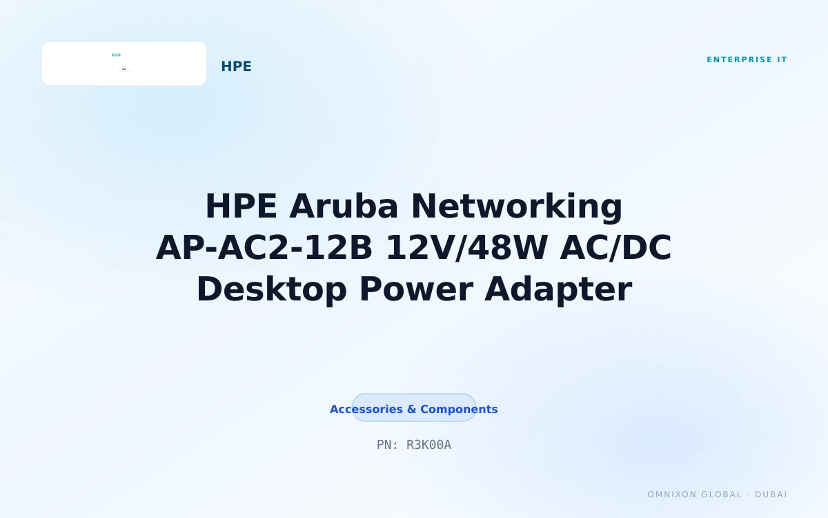Aruba R3K00A | HPE | Omnixon Global Dubai