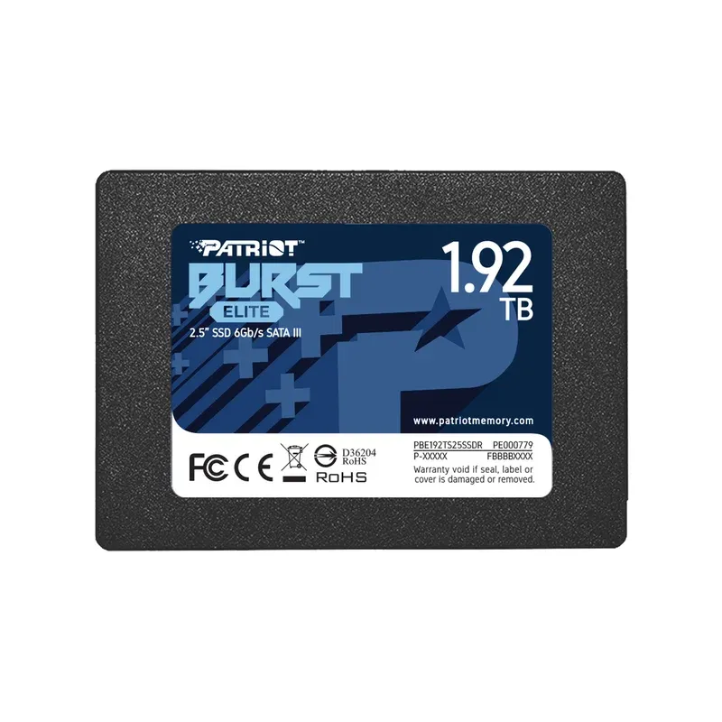 Patriot Burst Elite 120GB SATA III 2.5" Internal SSD PBE120GS25SSDR