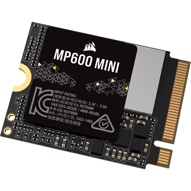 Corsair MP600 MINI 1TB Gen4 PCIe x4 NVMe M.2 2230 SSD - CSSD-F1000GBMP600MNR2