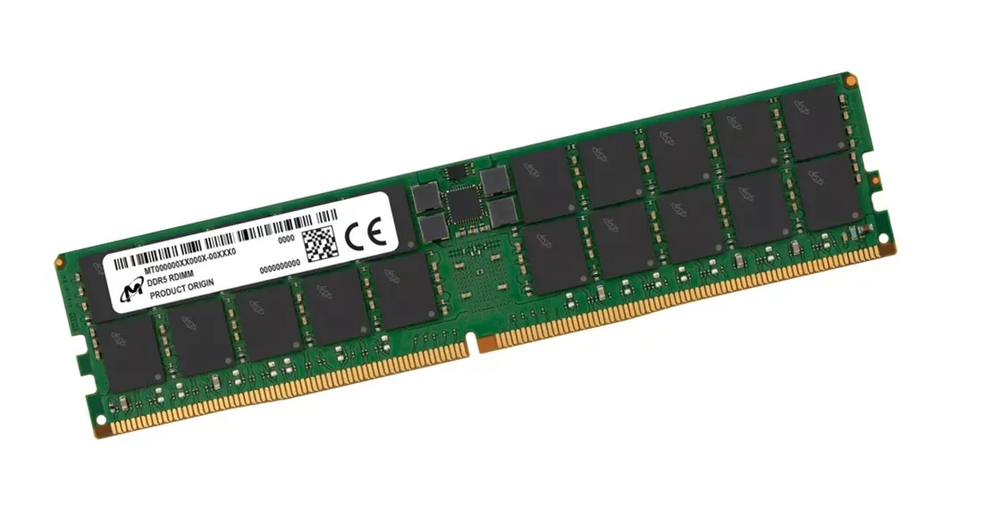 Micron 96GB DDR5-4800 RDIMM MTC40F204WS1RC48BB1