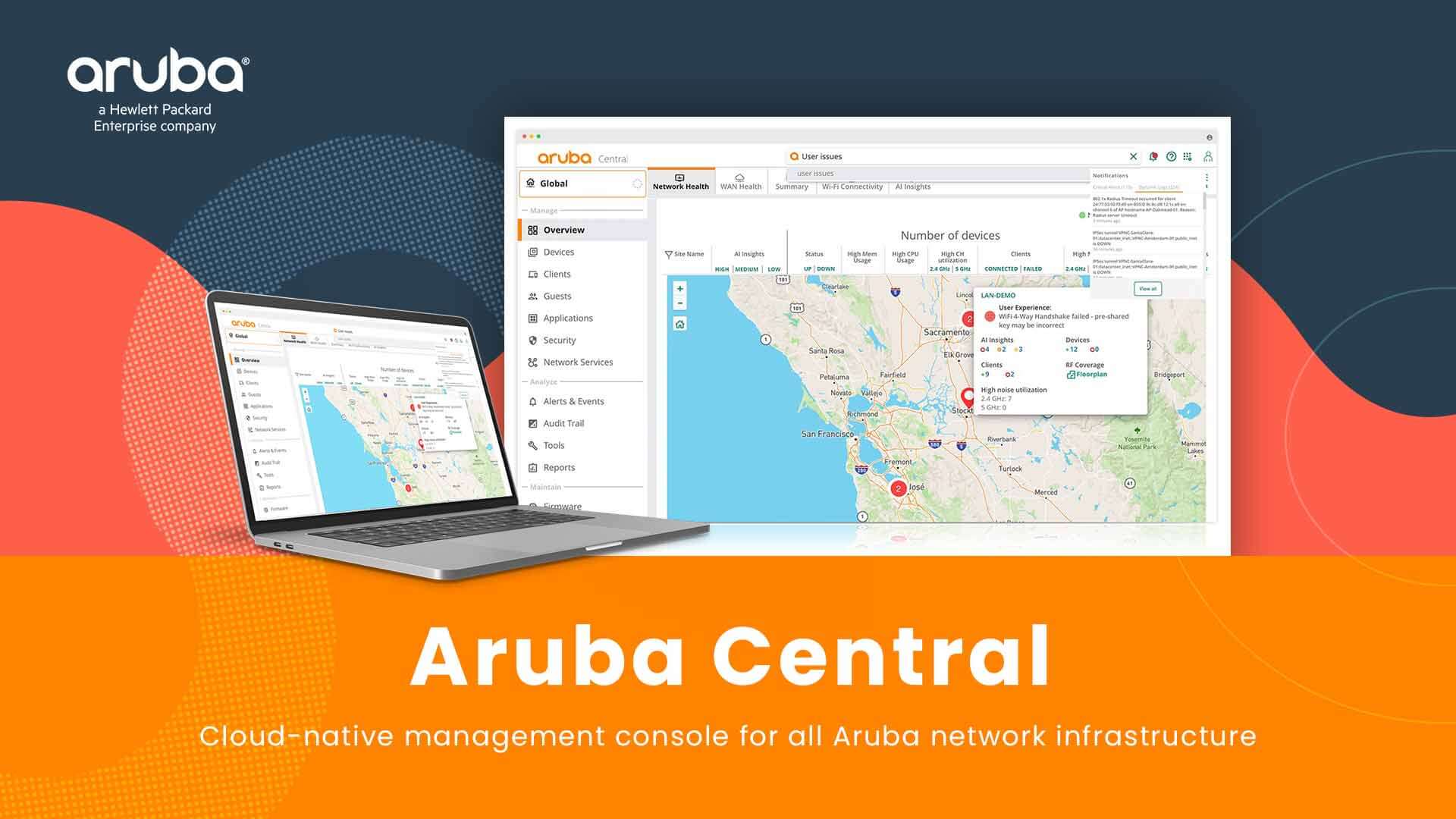 HPE Aruba Central Network Management Platform